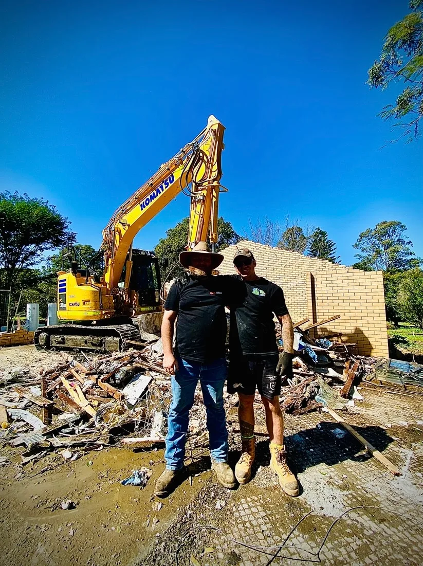 Our demolition crew at work on a Gold Coast property