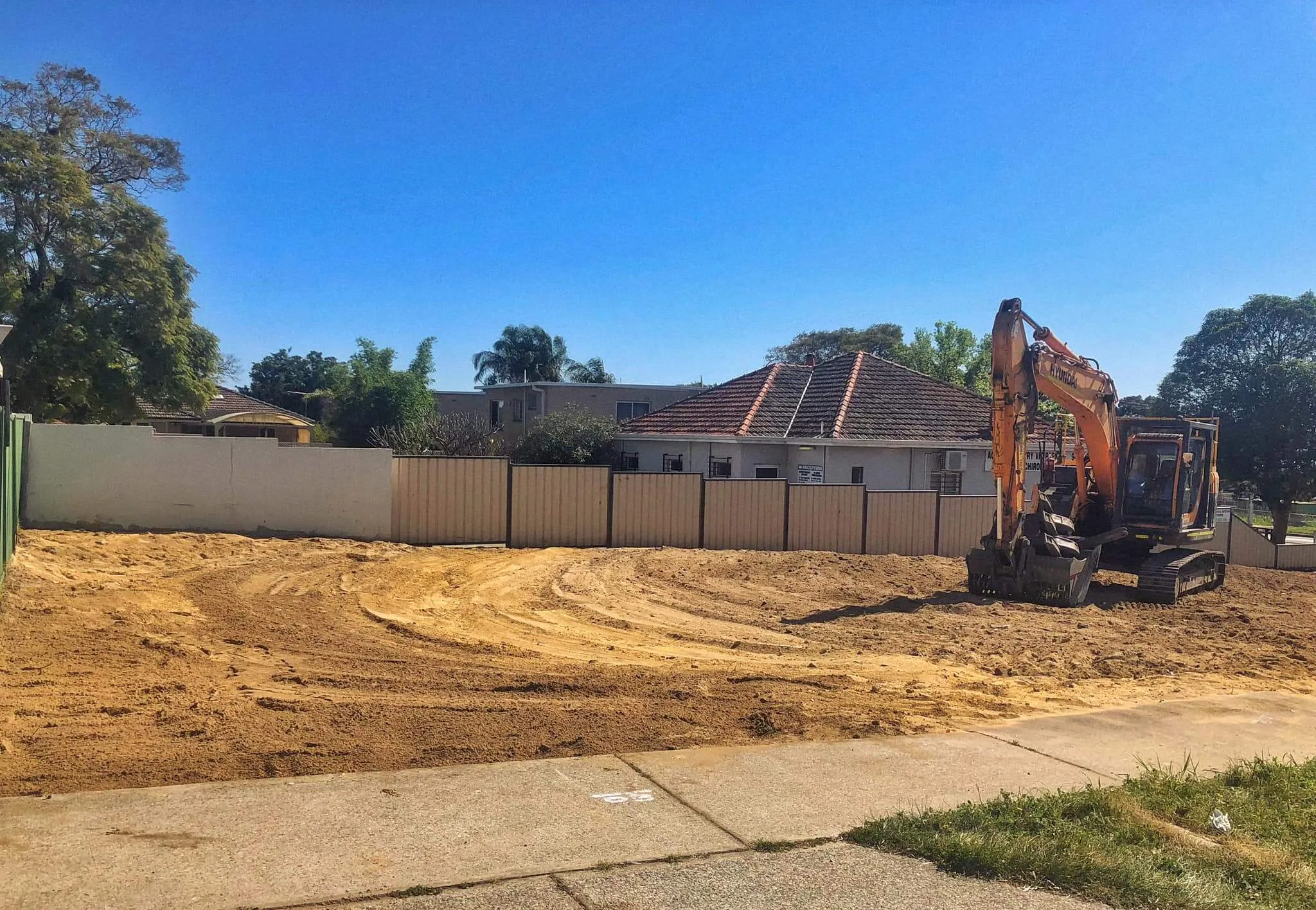 Vegetation and obstructions cleared from a Gold Coast block